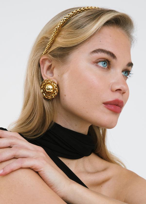 Jennifer Behr Brooke Studs Gold