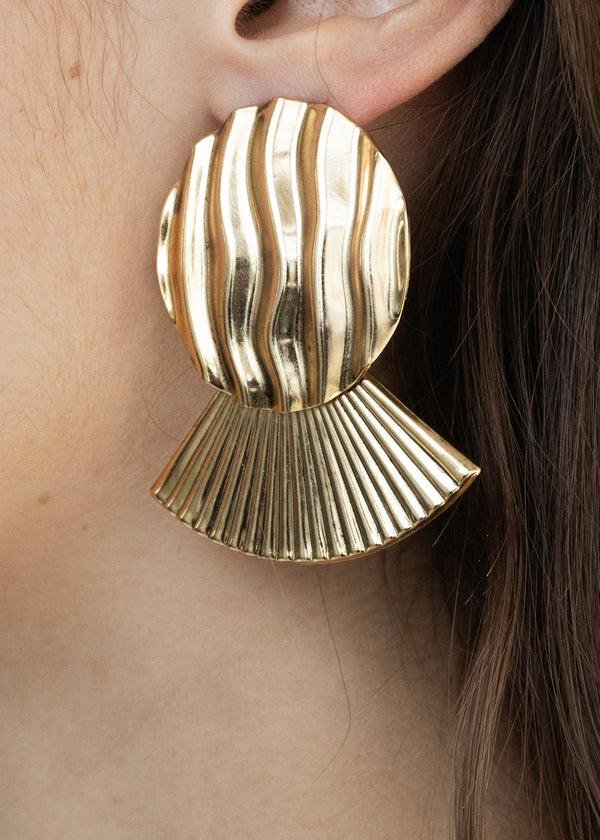 Jennifer Behr Bruna Earrings Gold