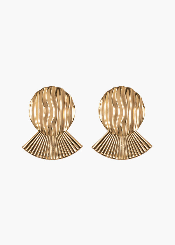 jennifer behr Bruna Earrings Gold