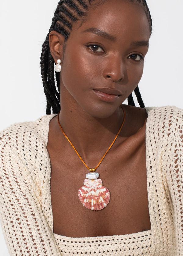 Jennifer Behr Calandra Necklace Sunset