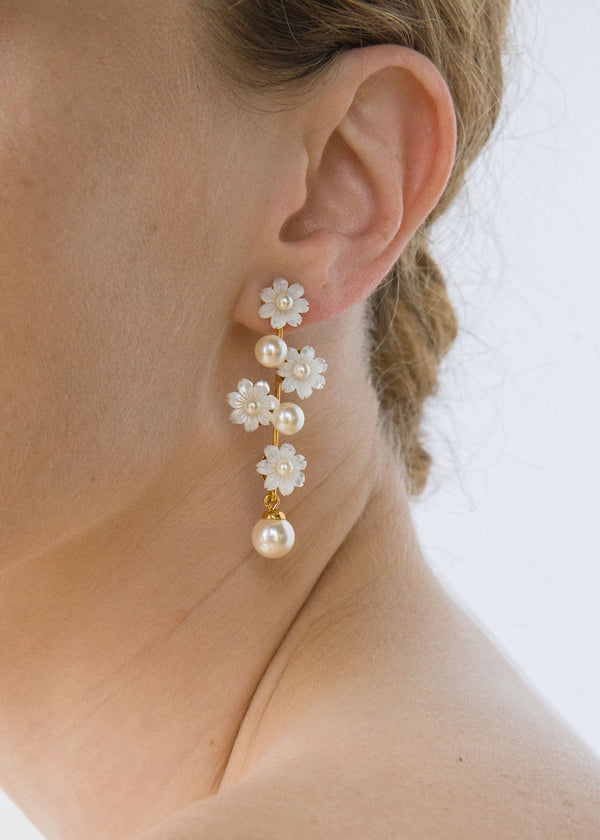 Jennifer Behr Calissa Earrings Gold