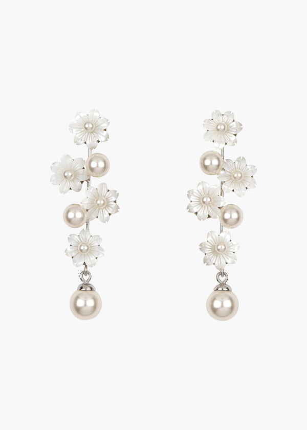 jennifer behr Calissa Earrings Silver