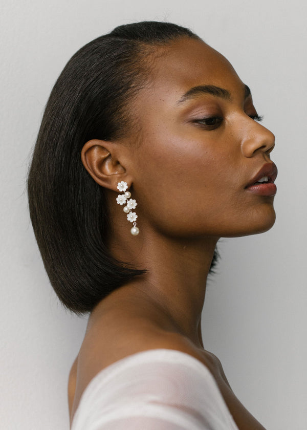 Jennifer Behr Calissa Earrings Silver