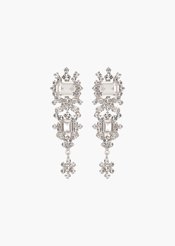 jennifer behr Candence Earrings Crystal