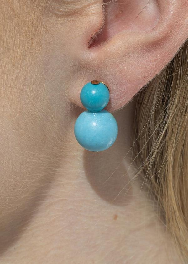 Jennifer Behr Cara Earrings Turquoise