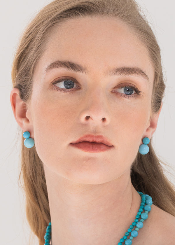 Jennifer Behr Cara Earrings Turquoise