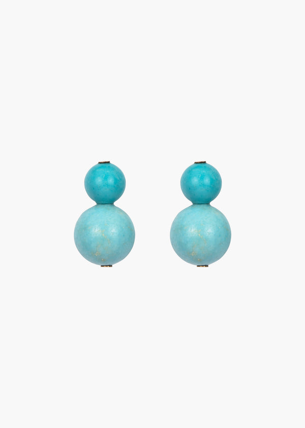 jennifer behr Cara Earrings Turquoise