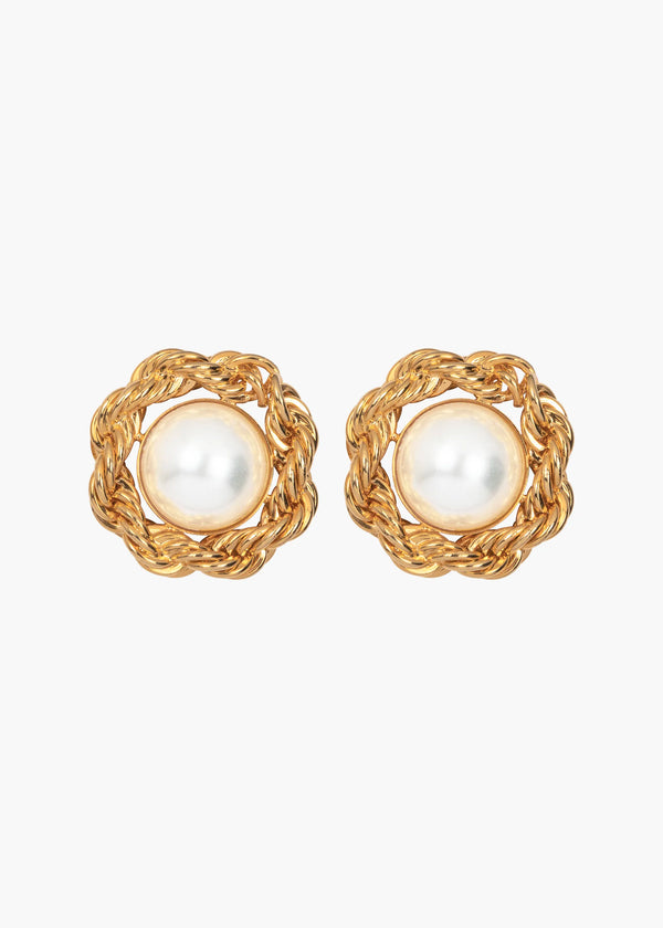 jennifer behr Careena Earrings Gold