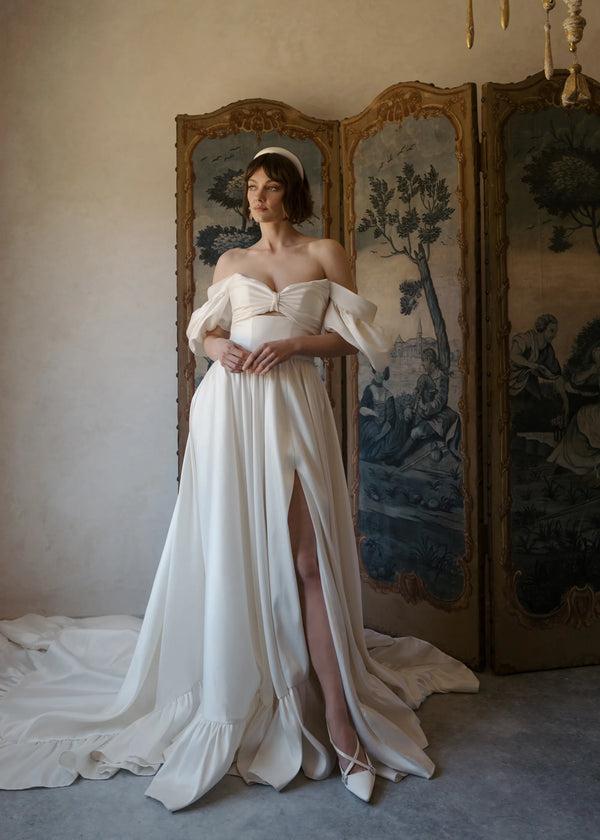 Jennifer Behr Caretta Earrings Pearl