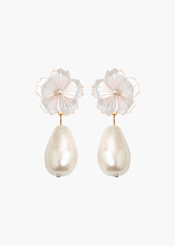 jennifer behr Carlla Earrings Mother Of Pearl