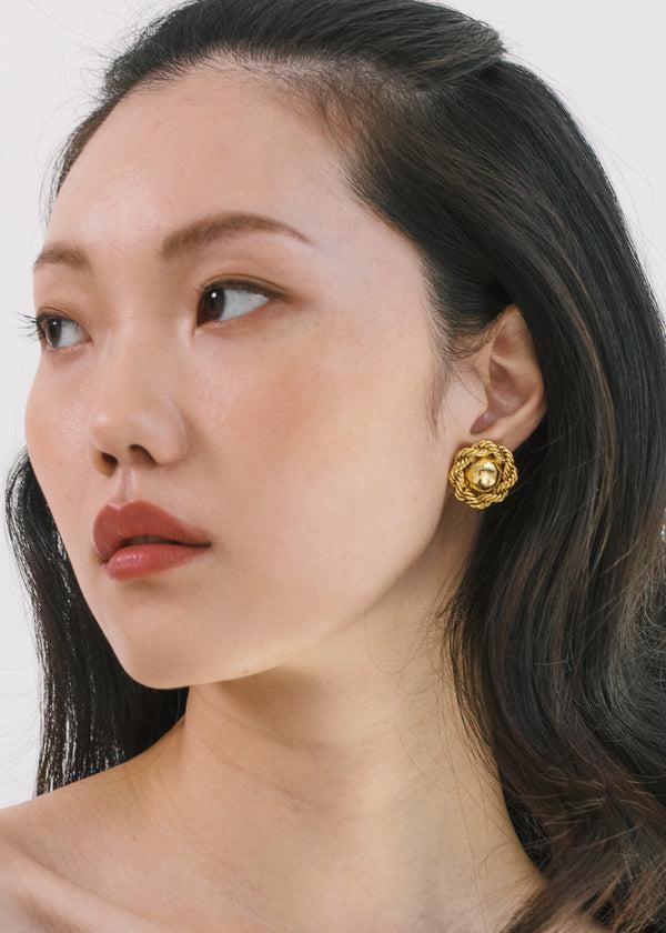 Jennifer Behr Caryann Earrings Gold