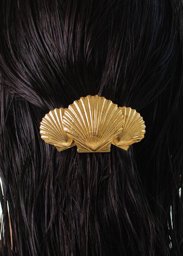Jennifer Behr Caspian Barrette Gold