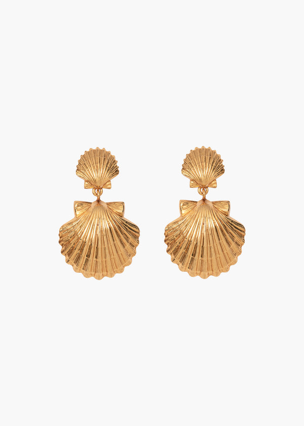 jennifer behr Caspian Earrings Gold