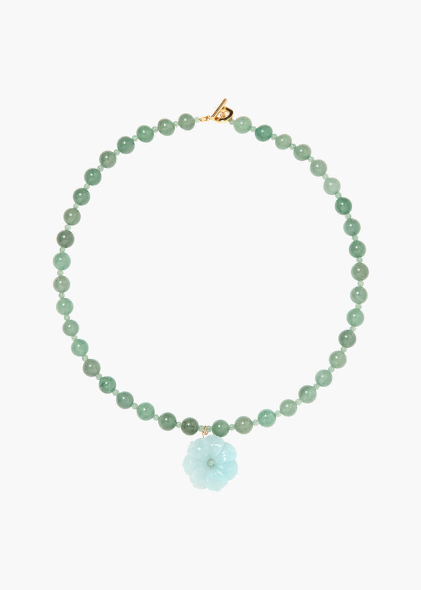 jennifer behr Chandra Necklace Aventurine