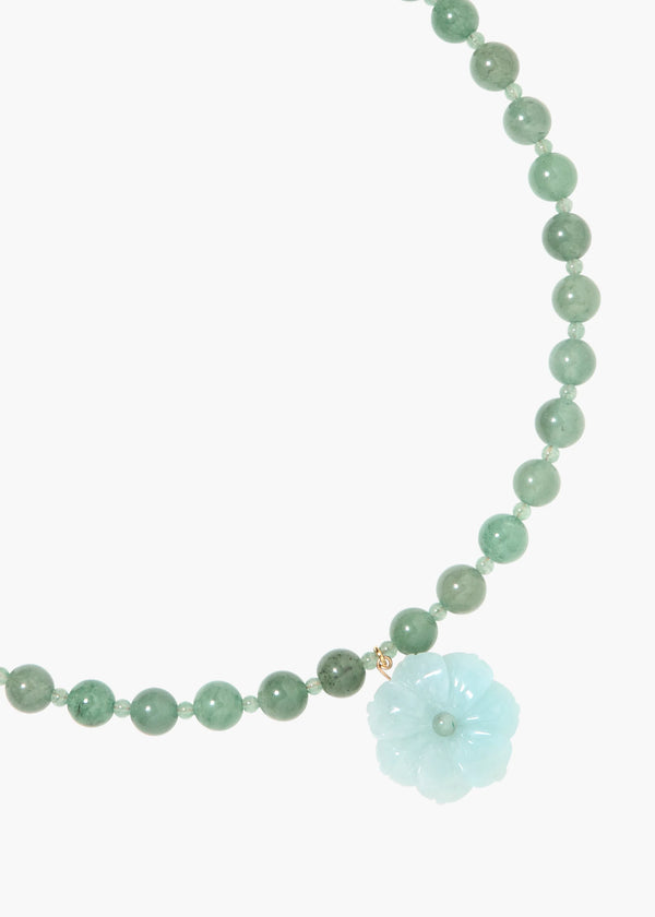 Jennifer Behr Chandra Necklace Aventurine