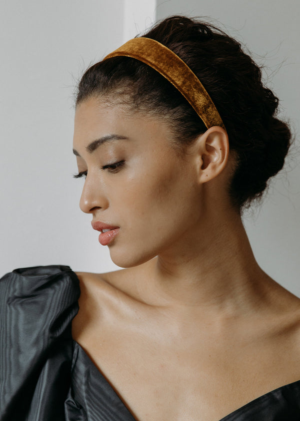 Jennifer Behr Charlize Headband Topaz