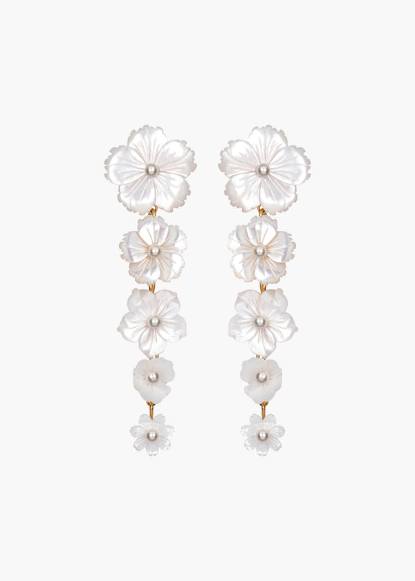 jennifer behr Chelsey Earrings Mother Of Pearl