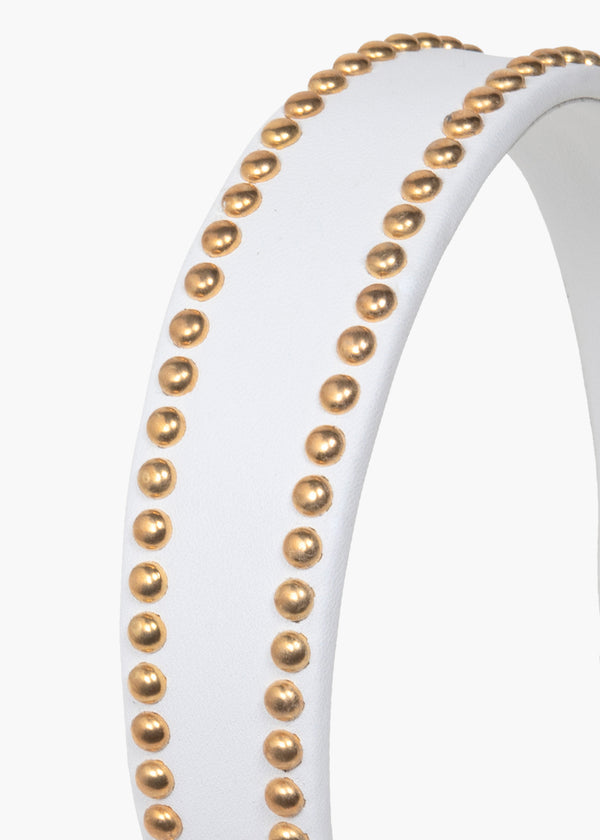 Jennifer Behr Chereen Headband Cream Gold