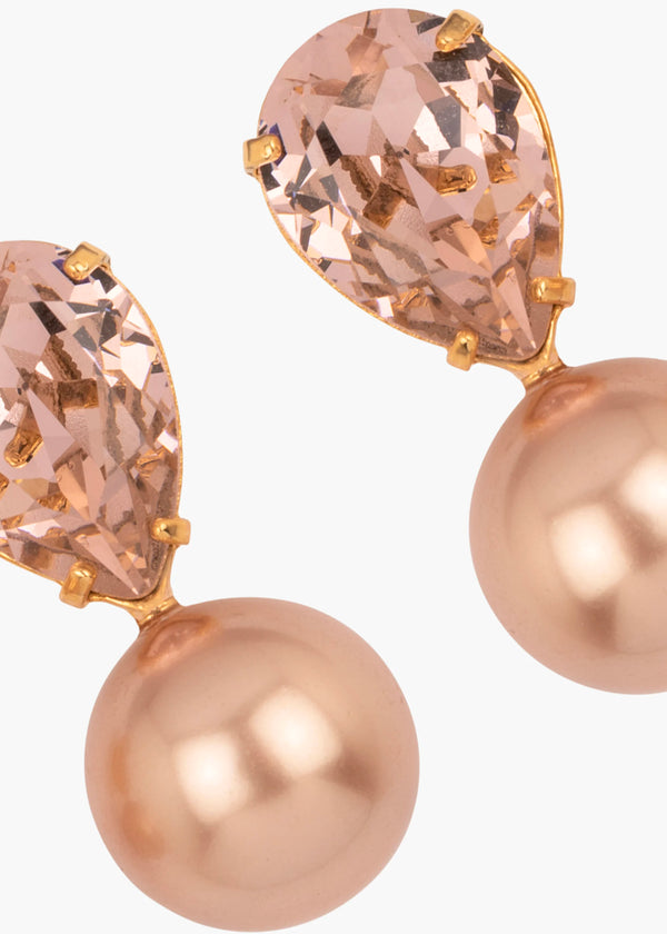 Jennifer Behr Cimone Earrings Rose