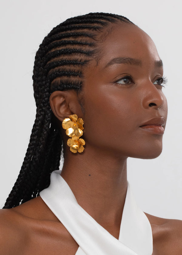 Jennifer Behr Collette Earrings Gold