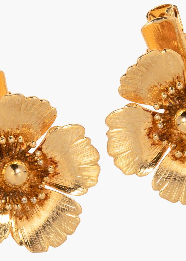 Jennifer Behr Collette Hair Clips Gold