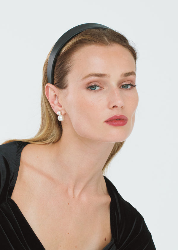 Jennifer Behr Cruz Headband Black