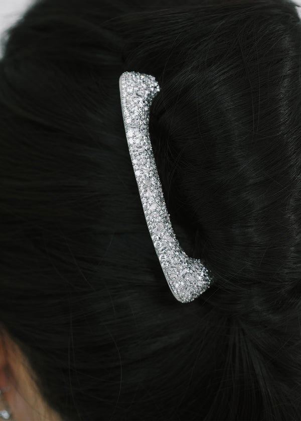 Jennifer Behr Czarina Hairpin Crystal