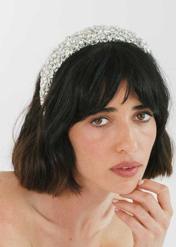 Jennifer Behr Czarina Headband Crystal