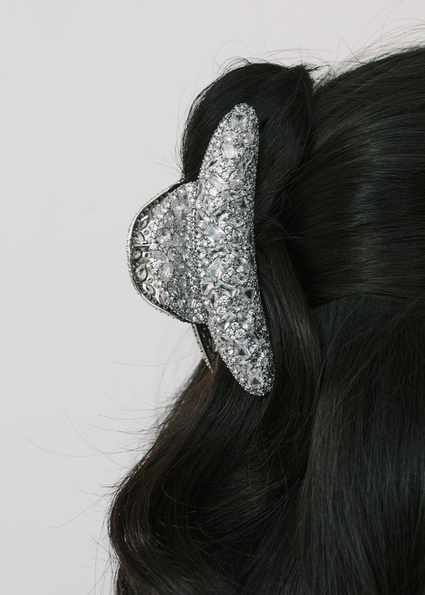 Jennifer Behr Czarina Jaw Clip Crystal