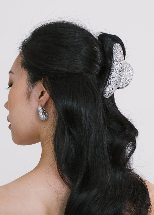 Jennifer Behr Czarina Jaw Clip Crystal