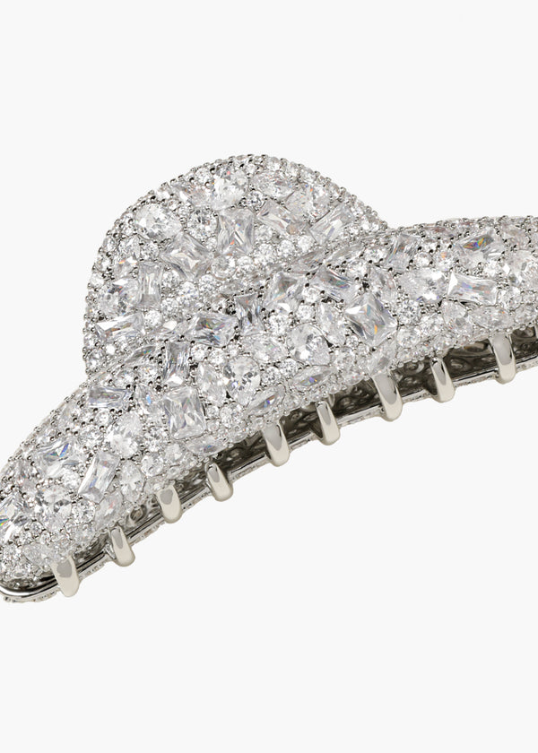 Jennifer Behr Czarina Jaw Clip Crystal