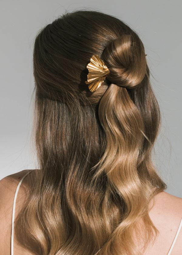 Jennifer Behr Danu Hairpin Gold