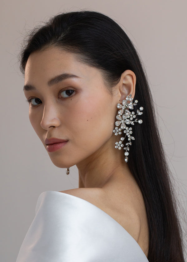 Jennifer Behr Darianna Earrings Crystal