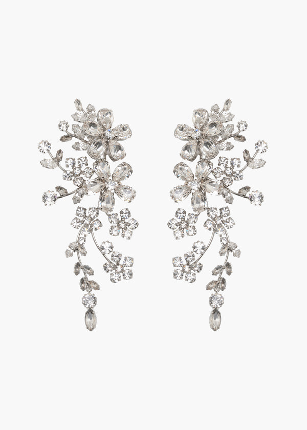 jennifer behr Darianna Earrings Crystal