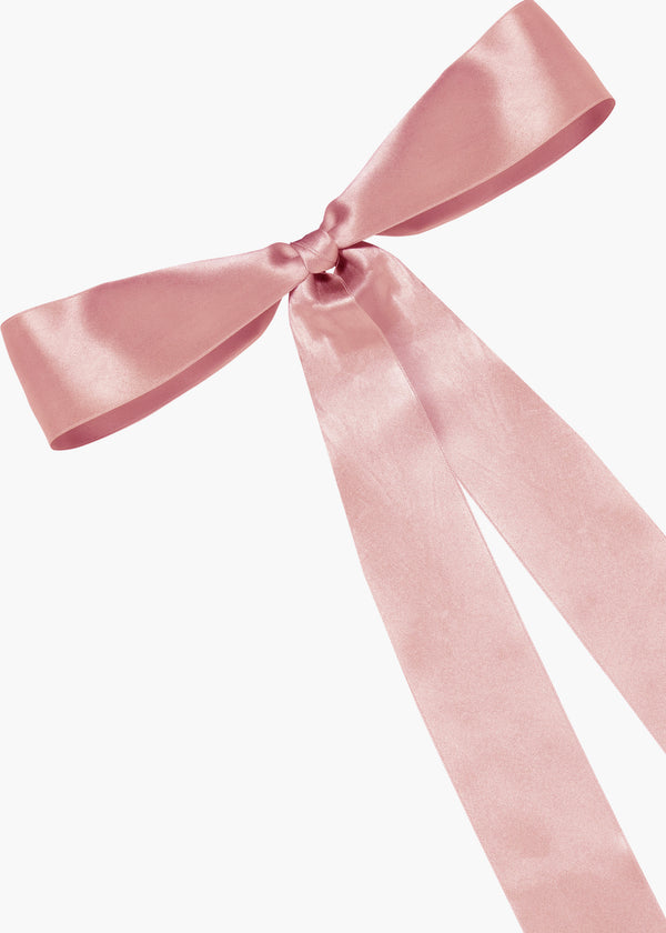 Jennifer Behr Darla Bow Barrette Blush