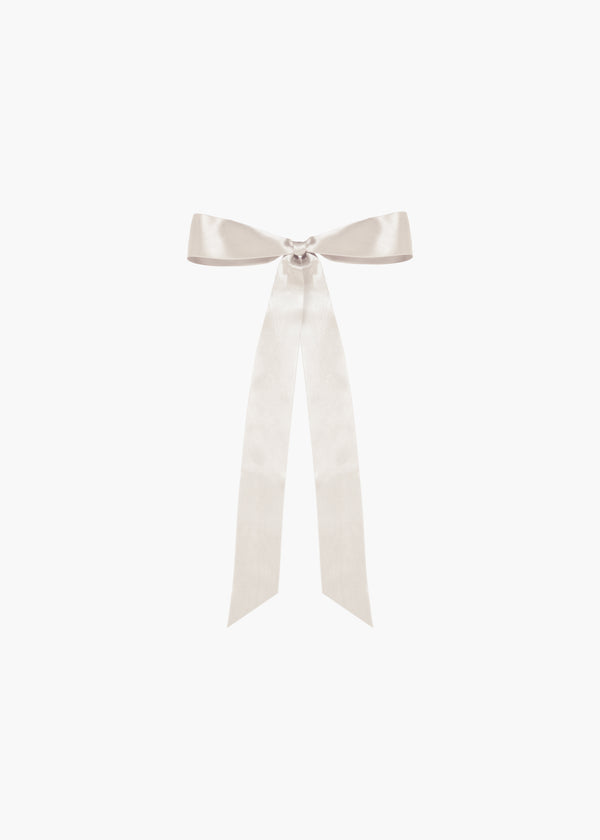 jennifer behr Darla Bow Barrette Ivory