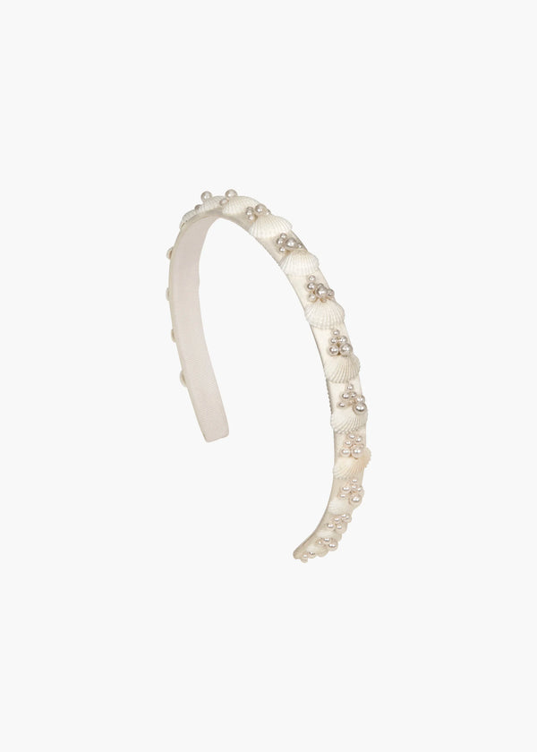 jennifer behr Darya Headband Dove