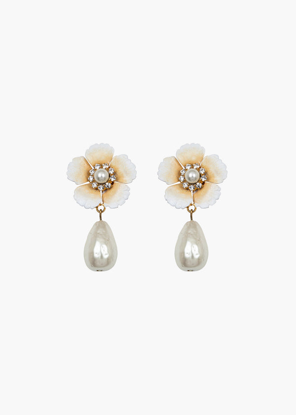 jennifer behr Deborah Earrings Champagne