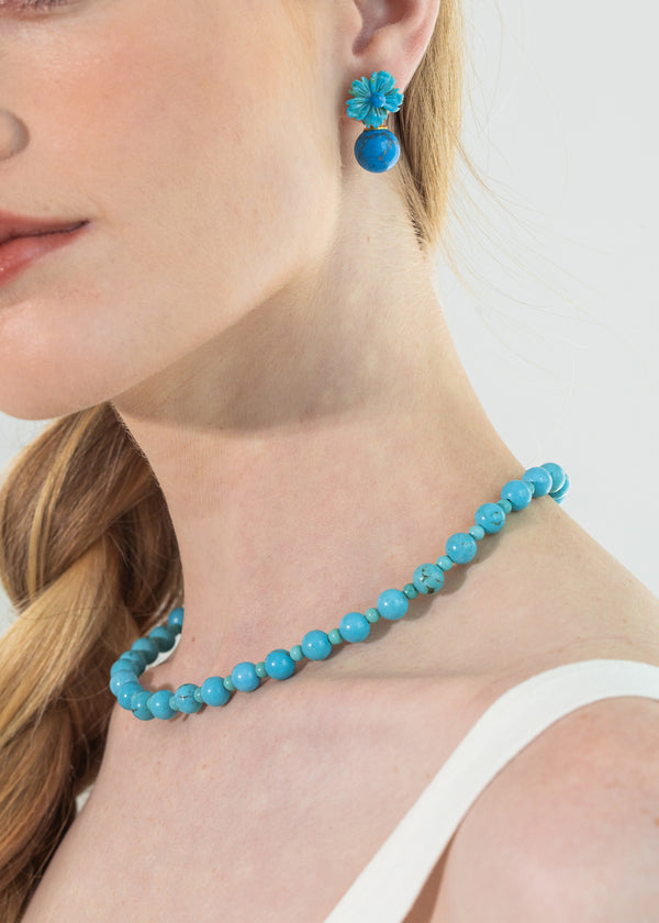 Jennifer Behr Dhara Necklace Turquoise