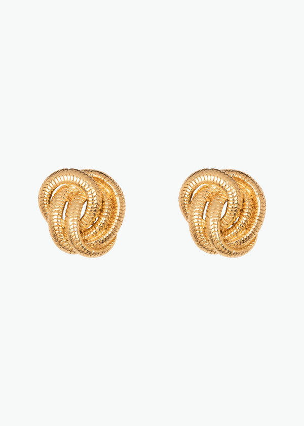 jennifer behr Elaina Stud Earrings Gold