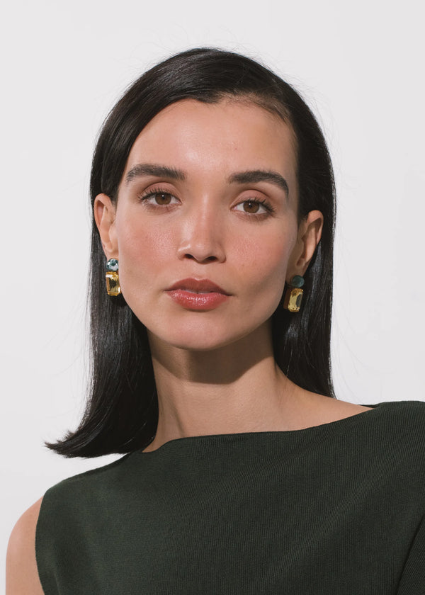 Jennifer Behr Elin Earrings Citron