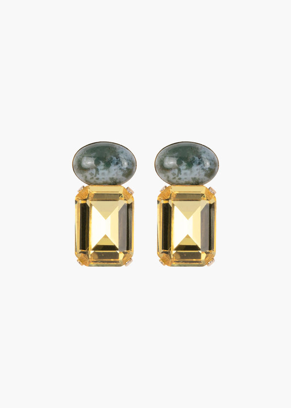 jennifer behr Elin Earrings Citron