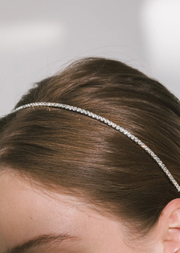 Jennifer Behr Elize Headband Crystal