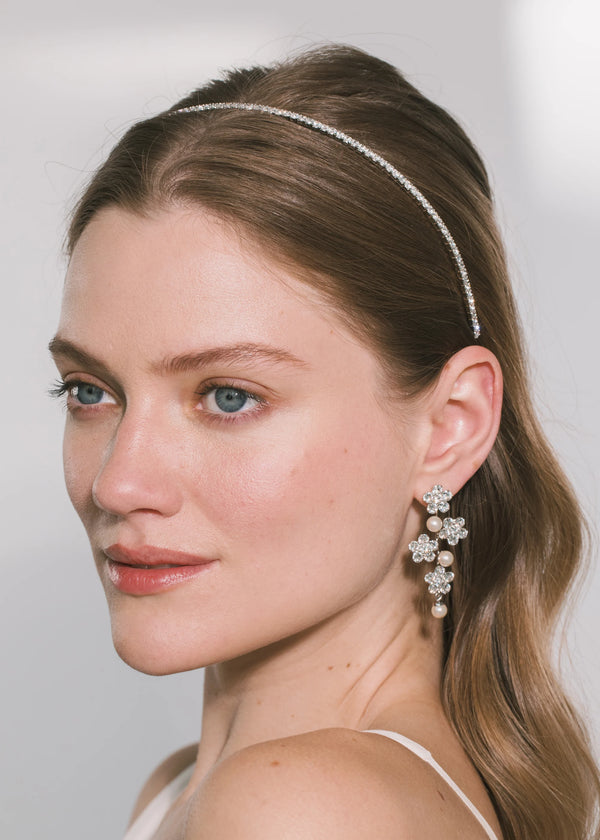 Jennifer Behr Elize Headband Crystal