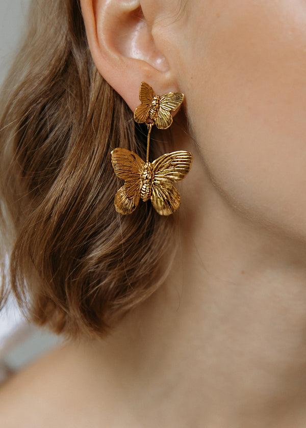 Jennifer Behr Ella Earrings Gold