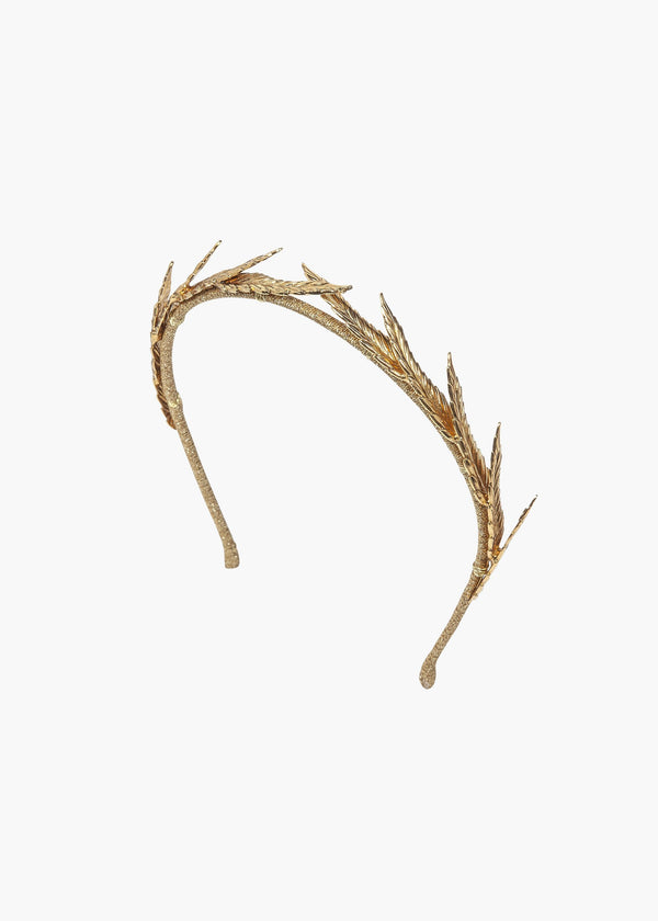 jennifer behr Eris Headband Gold