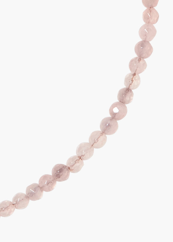 Jennifer Behr Ersa Necklace Rose Quartz