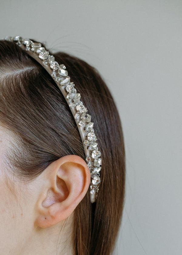 Jennifer Behr Essen Headband Crystal