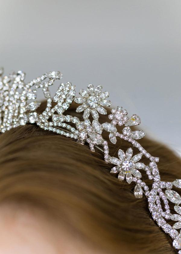 Jennifer Behr Evangeline Crown Crystal