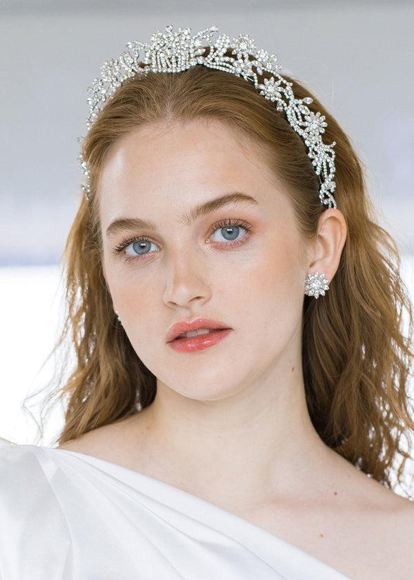 Jennifer Behr Evangeline Crown Crystal